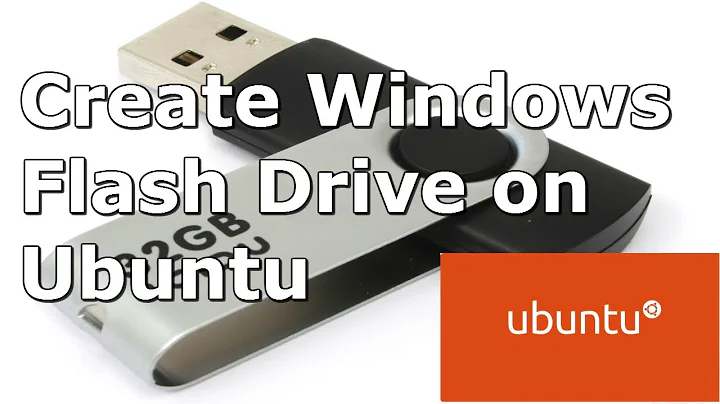 How to Create Windows 8 Bootable USB Flash Drive on Ubuntu 14.04