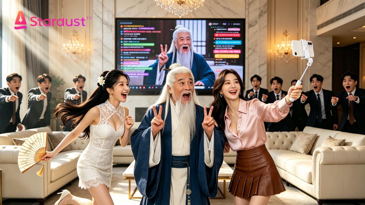 🔥203歲老祖被曾孫女撿回家，原以為是病弱老人，結果上網直播樣樣精通，直接引爆全網，豪門家主、神女全部找上門【別扒了，她家老祖是滿級大佬.】 #cdrama