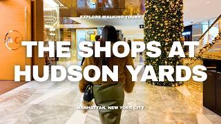 Christmas at Hudson Yards Mall ✨ Stunning Holiday Decorations (2 Million Lights!)
