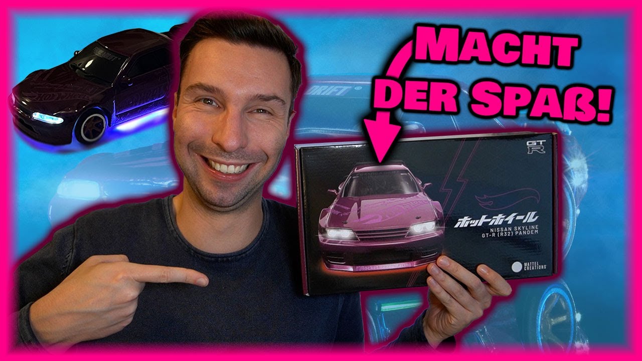 Be a kid again: Hot Wheels RLC R/C Nissan Skyline GT-R R32 - YouTube