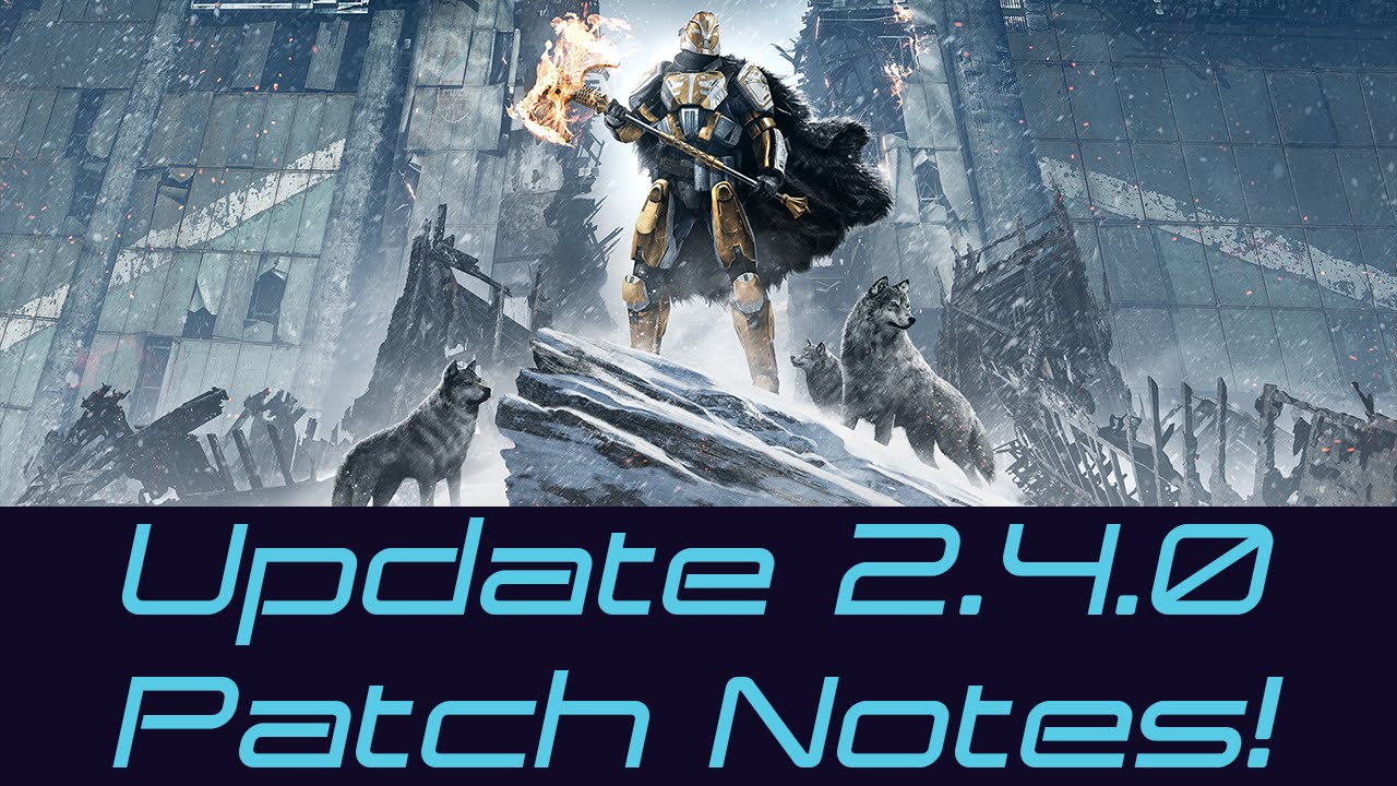 Destiny - Update 2.4.0 Patch Notes (pre-Rise of Iron)