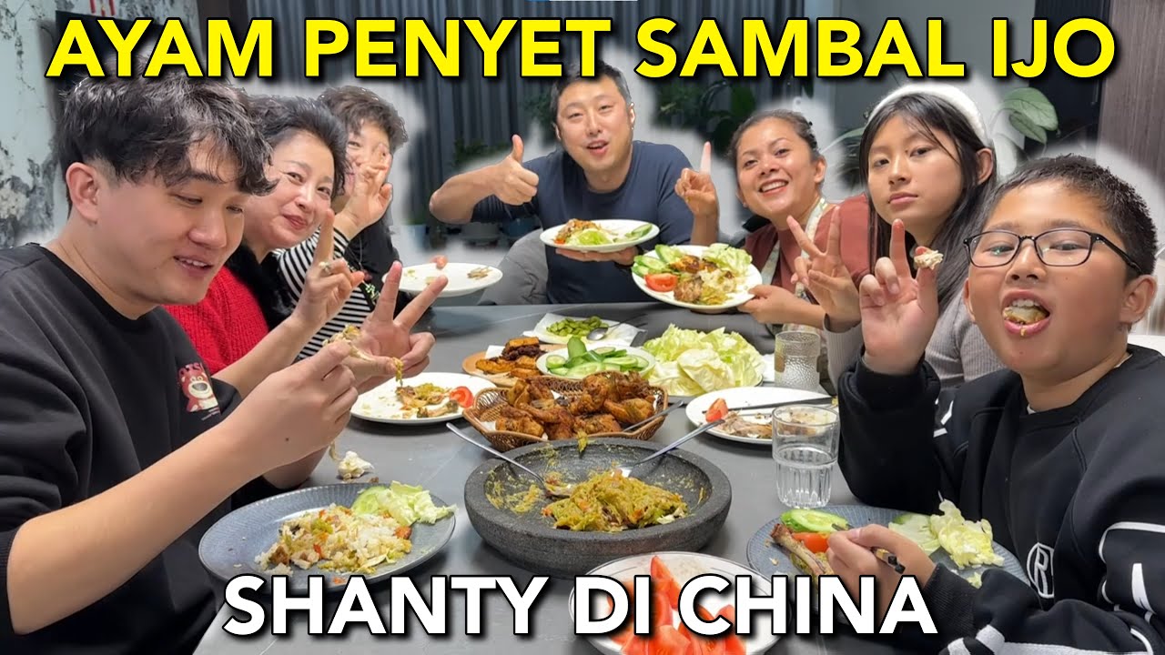 TIDAK BISA JUALAN KARENA SALJU, YUK IKUT AKU KE PASAR BELANJA UNTUK MASAK AYAM SAMBAL IJO🥰