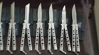 Pre Benchmade Balisongs Model 11, 30, 35, 68 and 69