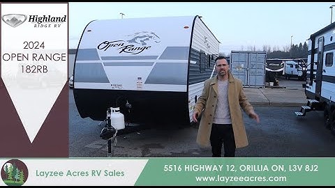 2024 Highland Ridge Open Range 182RB - That QB Snack - Layzee Acres RV Sales