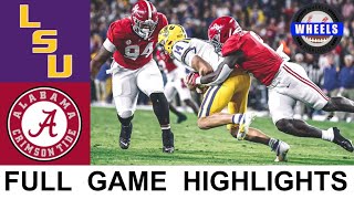 #2 Alabama vs LSU Highlights | College Football Week 10 | 2021 College Football Highlights