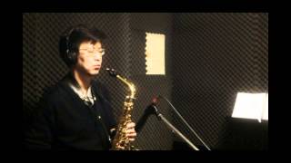 Video thumbnail of "Let It Be in Alto Saxophone"