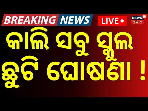 School Holiday Alert LIVE: Schools Closed in Keonjhar & 271 Schools in Bhadrak Due to Heavy Rain
