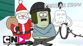 Мульт Regular Show Awesome Christmas Party Cartoon Network