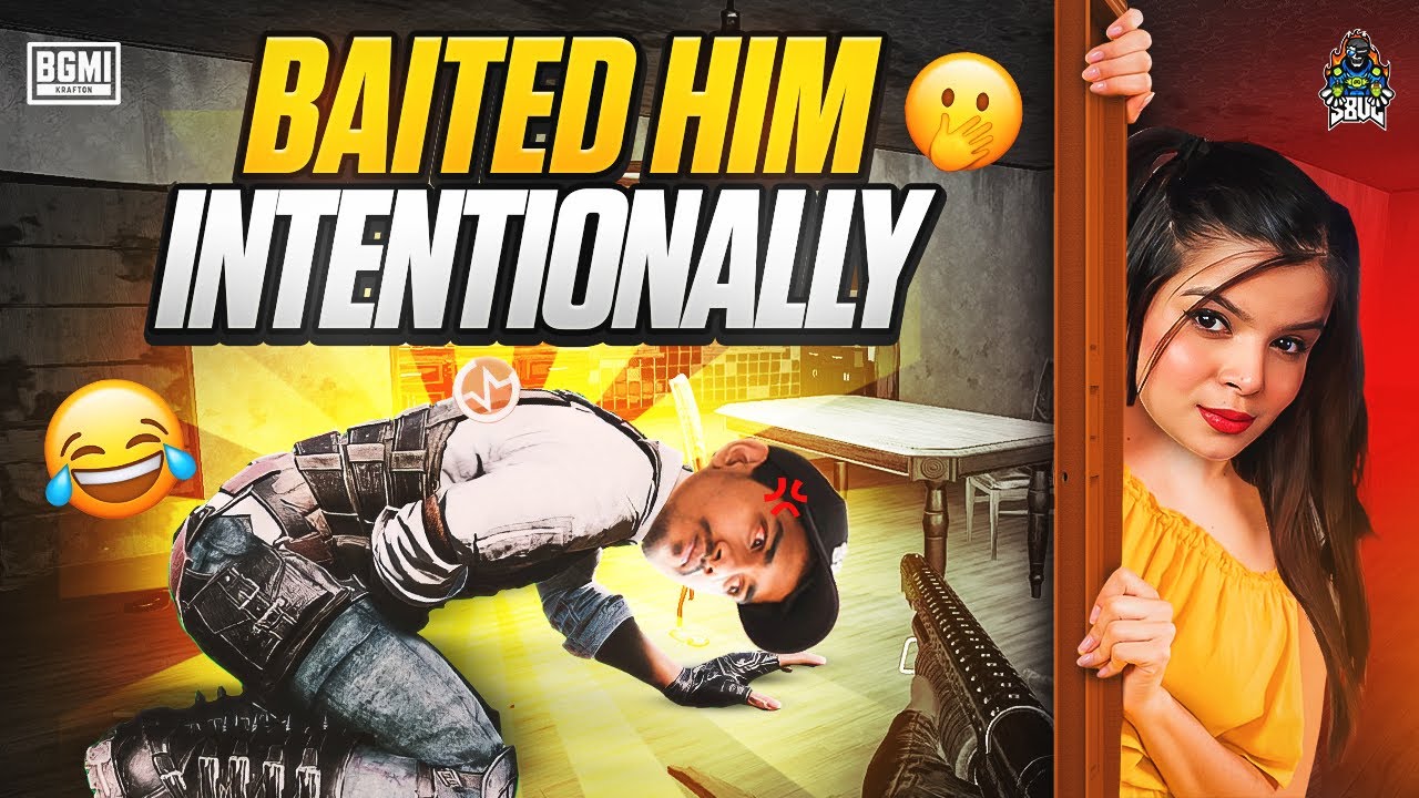 Baiting @soulregaltos9810 Intentionally? 🤣 | Funny BGMI Highlight