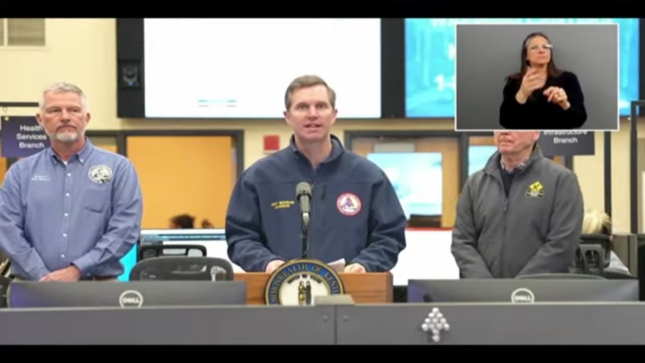 Watch Now | Gov. Andy Beshear holds briefing on winter weather ...