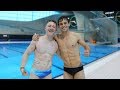 GYMNASTICS MEETS DIVING | Tom Daley vs. Nile Wilson