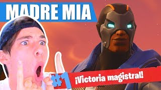 CAÍGO y... REVIENTO EN EL CRATER! *PARTIDAZA* FORTNITE Battle Royale