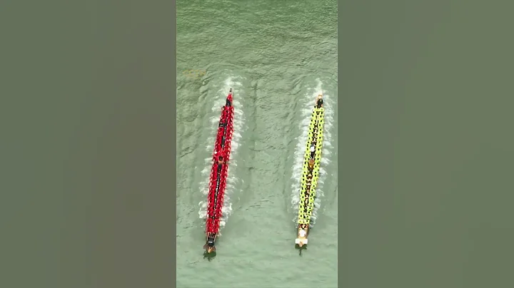 Perfectly synchronized dragon boat racing in south China - DayDayNews