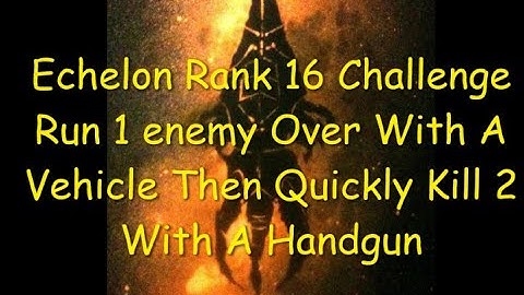 Ghost Recon Breakpoint Echelon Rank 16 Challenge Run 1 Enemy Over In A VHC Then Kill 2 More With HDG
