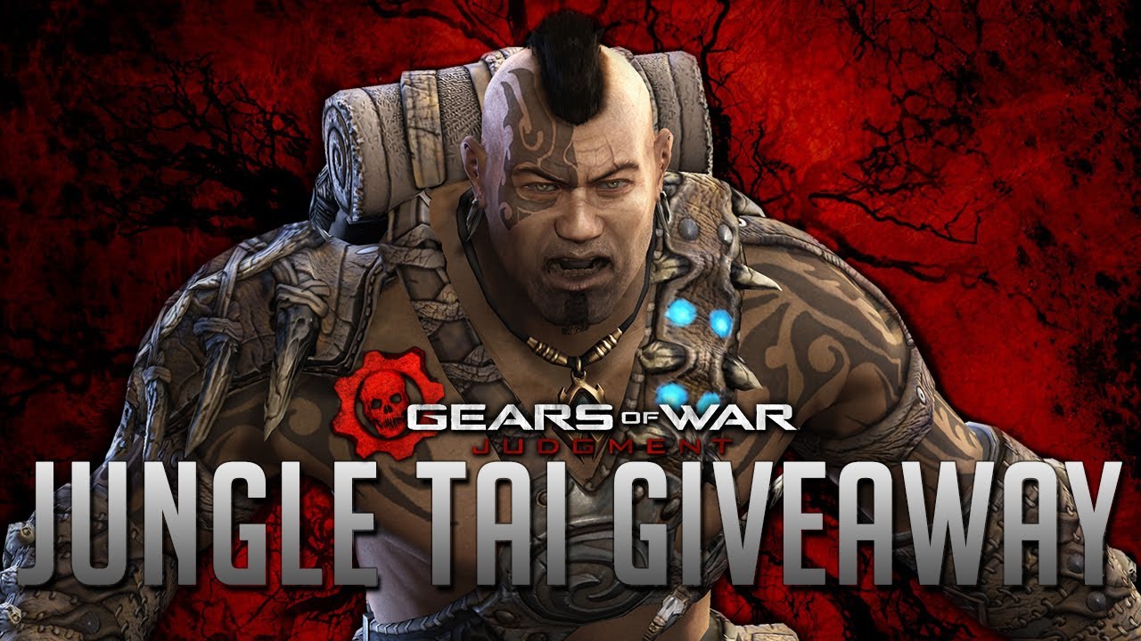 Gears of War Judgment FREE JUNGLE TAI CHARACTER!!! Giveaway Season Ep