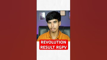 Revolution Result RGPV 2025 | #shorts #rgpvexam