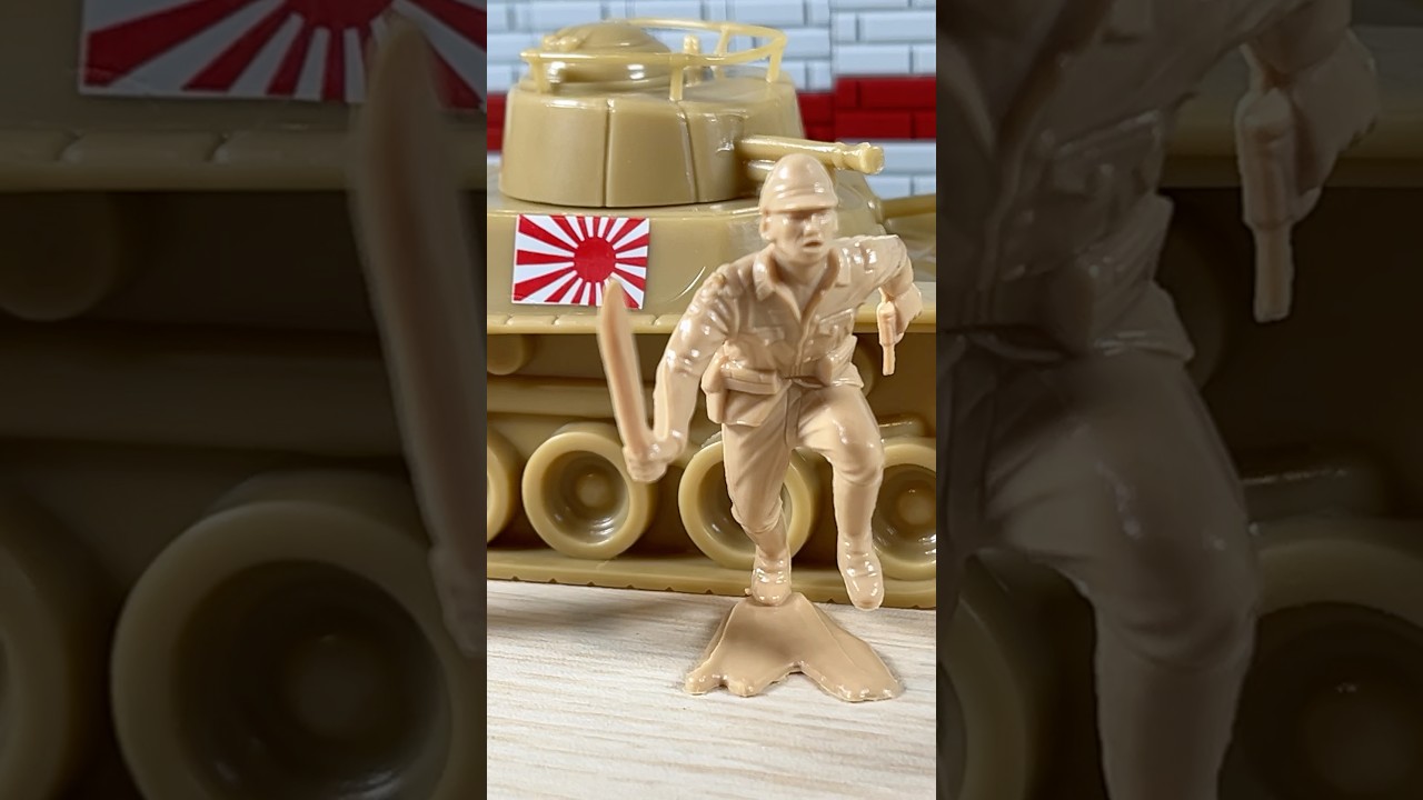 WW2 JAPAN ARMY in Army Men! #armymen #toys #japan - YouTube