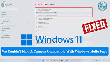 ✅ How To Fix: Windows Hello Face "We Couldn