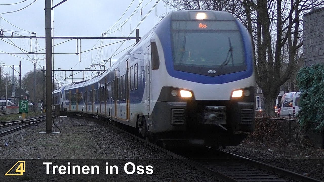 Treinen in Oss - 23 januari 2018
