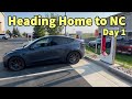 Heading Home to North Carolina in the Model Y - Day 1