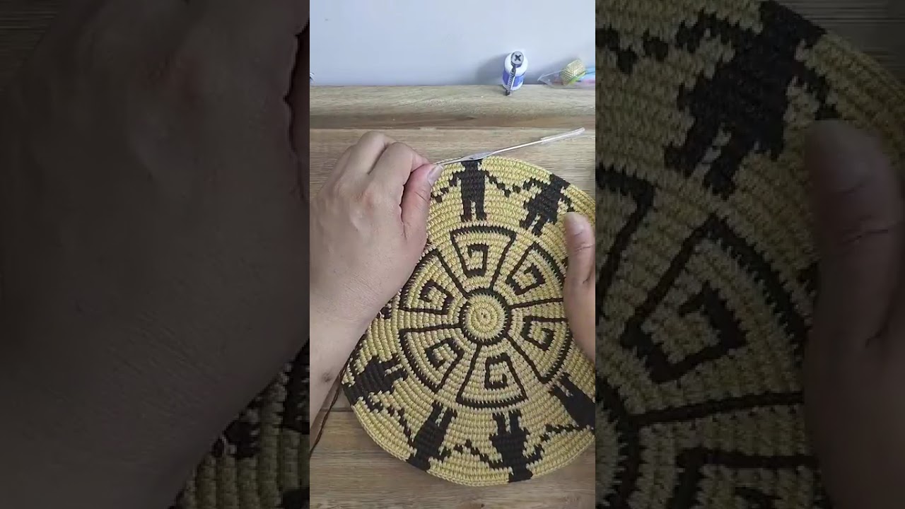 Mochila Wayuu Mediana Manos Unidas | Tutorial Fácil Paso a Paso (Cap. 7)