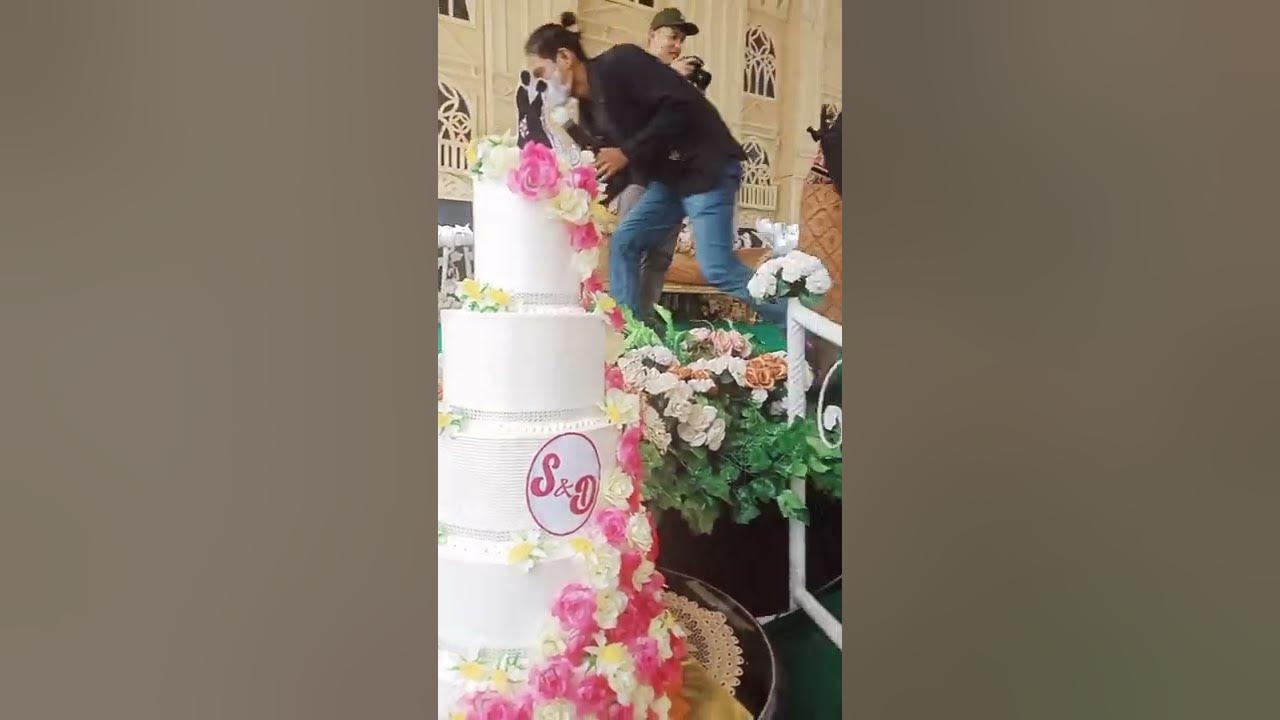 kue pengantin | kue pernikahan | wedding cake | #shorts