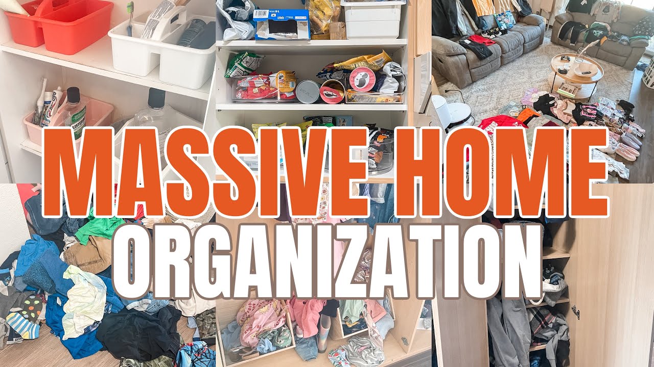 MASSIVE HOME ORGANIZATION | MINIMIZE DECLUTTER AND CLEAN WITH ME | 2023 ...