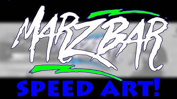 Marzbar channel art | speed art
