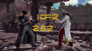 tekken 7 Leroy Smith punishment guide with Frame data