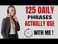 Speak English Naturally: 125 Common Phrases for Everyday Conversations