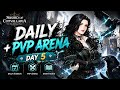 🔴 LIVE Day 5 Sword of Convallaria | Daily + PVP Arena Gas! 🔥