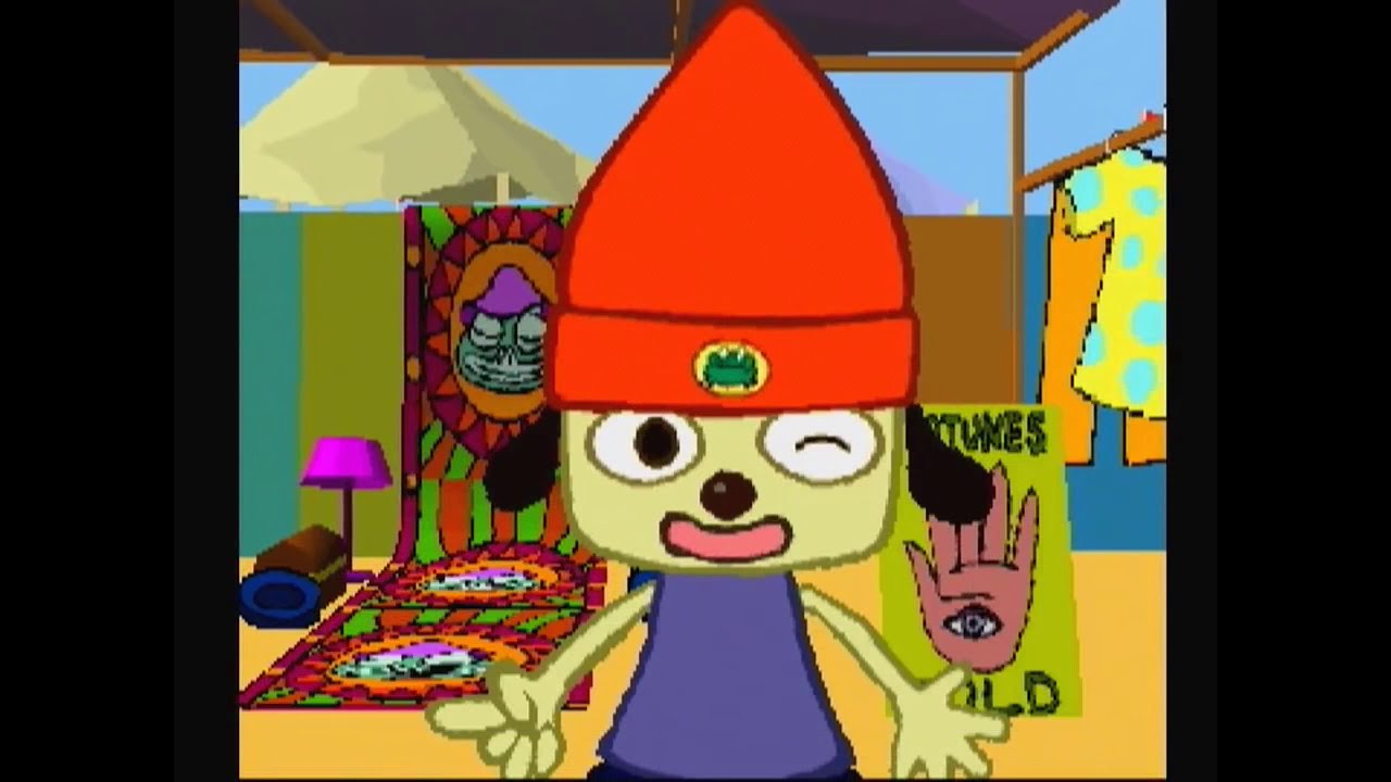 PaRappa the Rapper - Prince Fleaswallow's Rap | Playstation 1 - YouTube