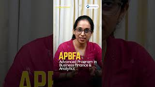 APBFA | Business Finance &amp; Analytics | Finprov Learning
