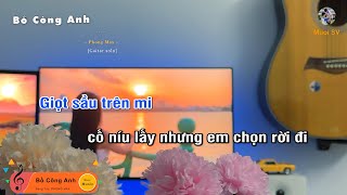 Bồ Công Anh - Phong Max (Guitar beat solo karaoke), Muoi Music | Muối SV