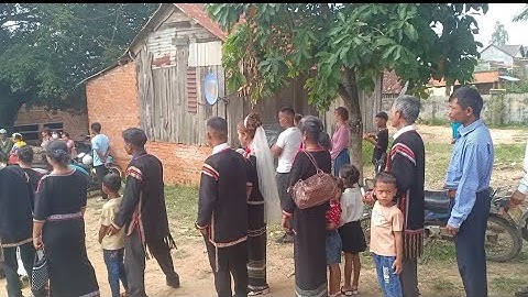 đám cưới của người êđê đi rước dâu về truyền thông êđê