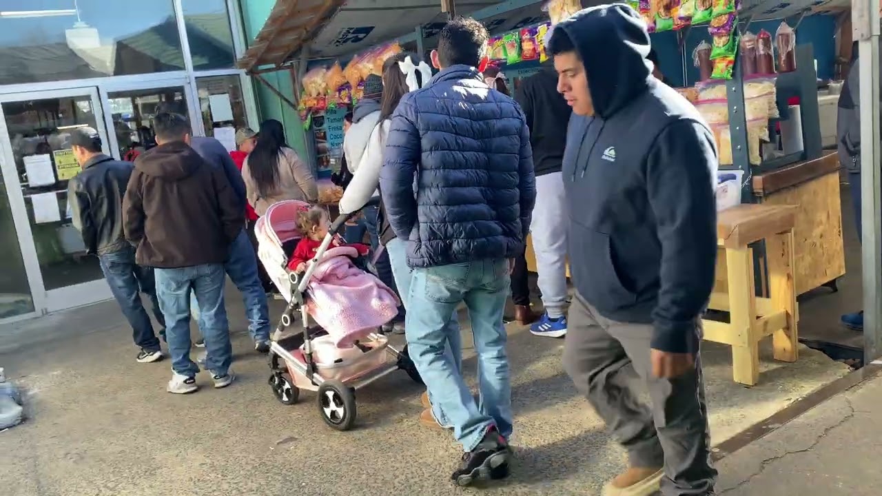 Fuimos al flea market de nc