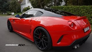 Ferrari 599 GTO on ADV.1 Wheels - install teaser