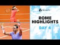 Nadal faces hurkacz medvedev vs draper tsitsipas rune  more  rome 2024 highlights day 4