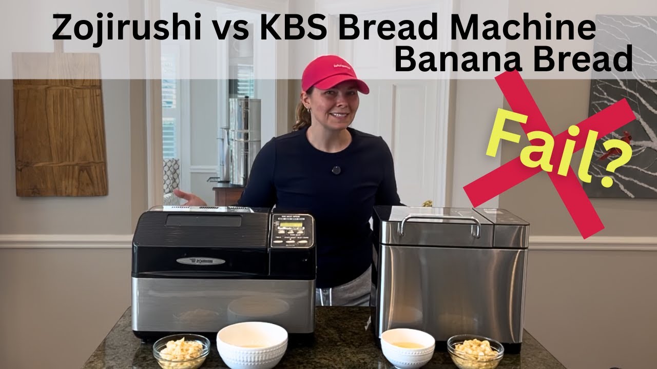 I Tested Banana Bread in Zojirushi vs KBS Bread Machines… The Cake Function Failed