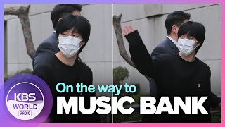 [4K] JIMIN (BTS) | On the way to music bank 230324
