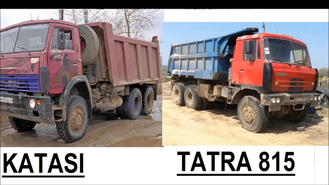Татра и камаз