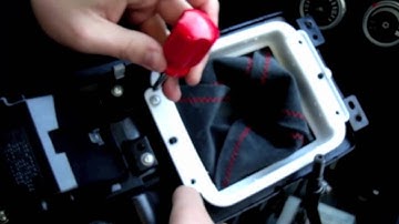 Evo X GSR Shift Boot Install