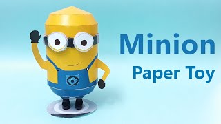 Information Minion paper toy - How to make a minion News