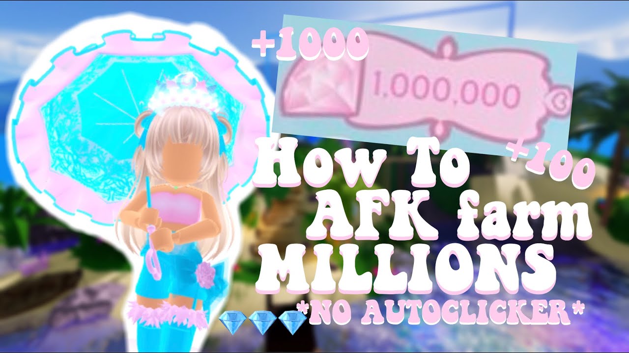 How To Afk Farm Millions No Autoclicker Royale High Lifeaskit Youtube - what does afk farming mean in roblox