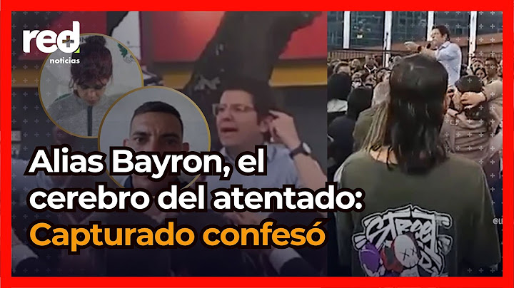 New details about alias Bayron, the mastermind of the attack on Miguel Uribe: The captured young ...