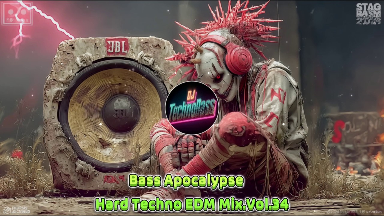 🔥 Bass Apocalypse – Hard Techno EDM Mix ⚡ Vol.34 🔥