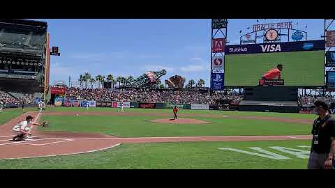 Daryn's first pitch 7/25/21