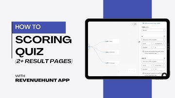 HOW TO | Set Up Scoring Quiz with Multiple Result Pages | RevenueHunt App