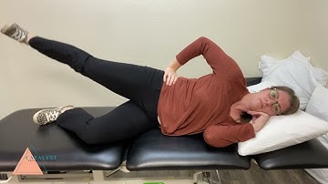 Side Lying Hip Abduction with External Rotation