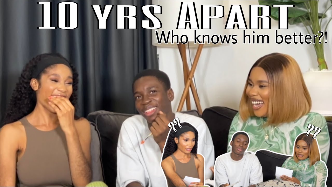 Who Knows My Kid brother Better? My Elder Sis @VivianUche or Me? | Super Hilarious Q&A